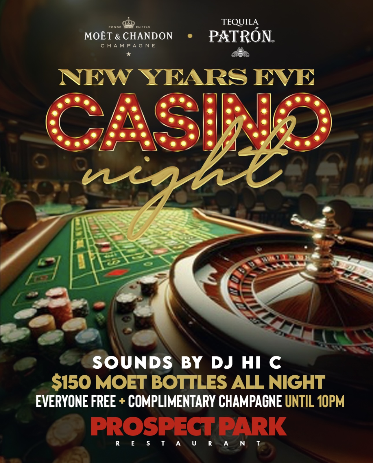 NYE 2026 CASINO NIGHT