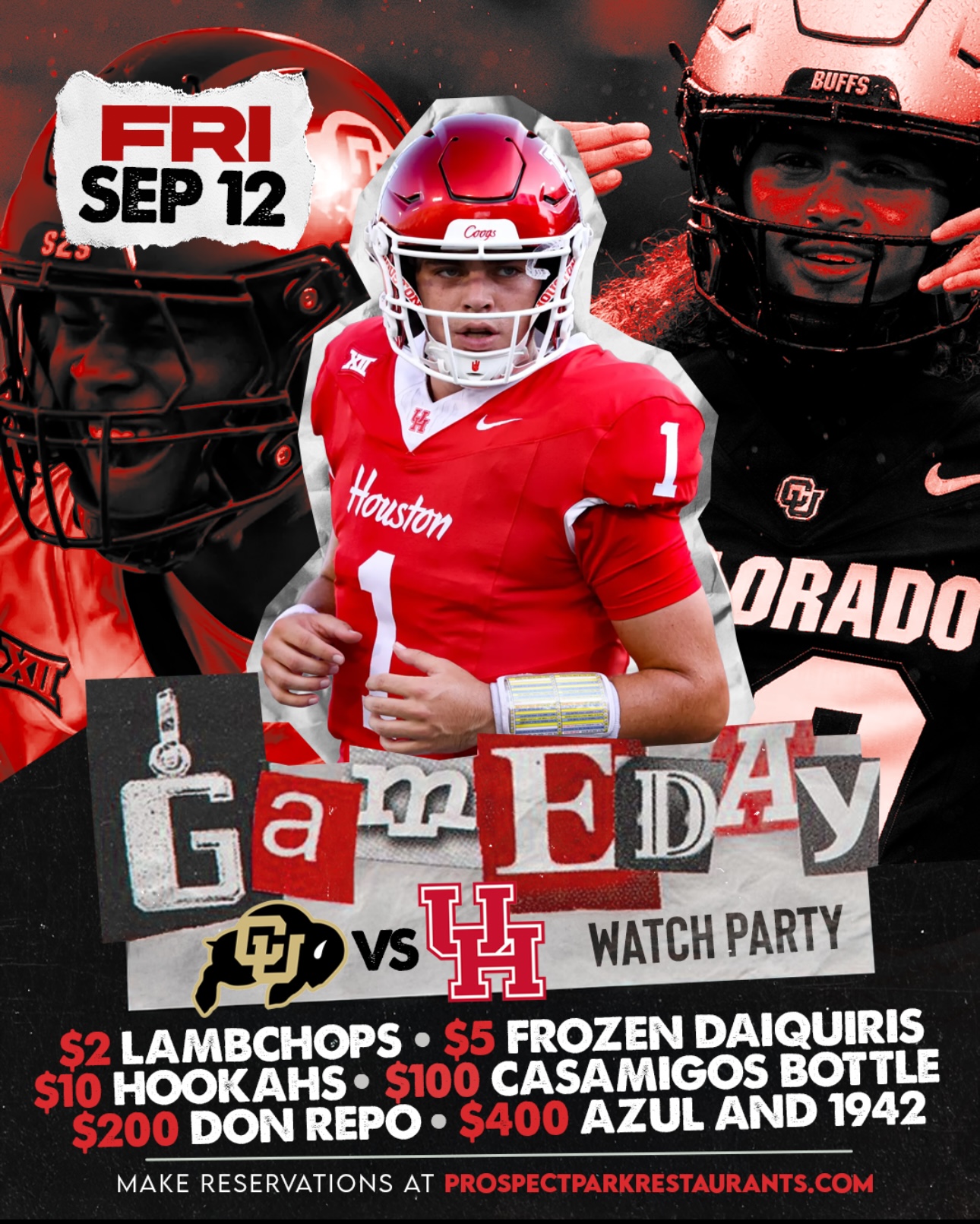 Colorado vs UH Watch Party