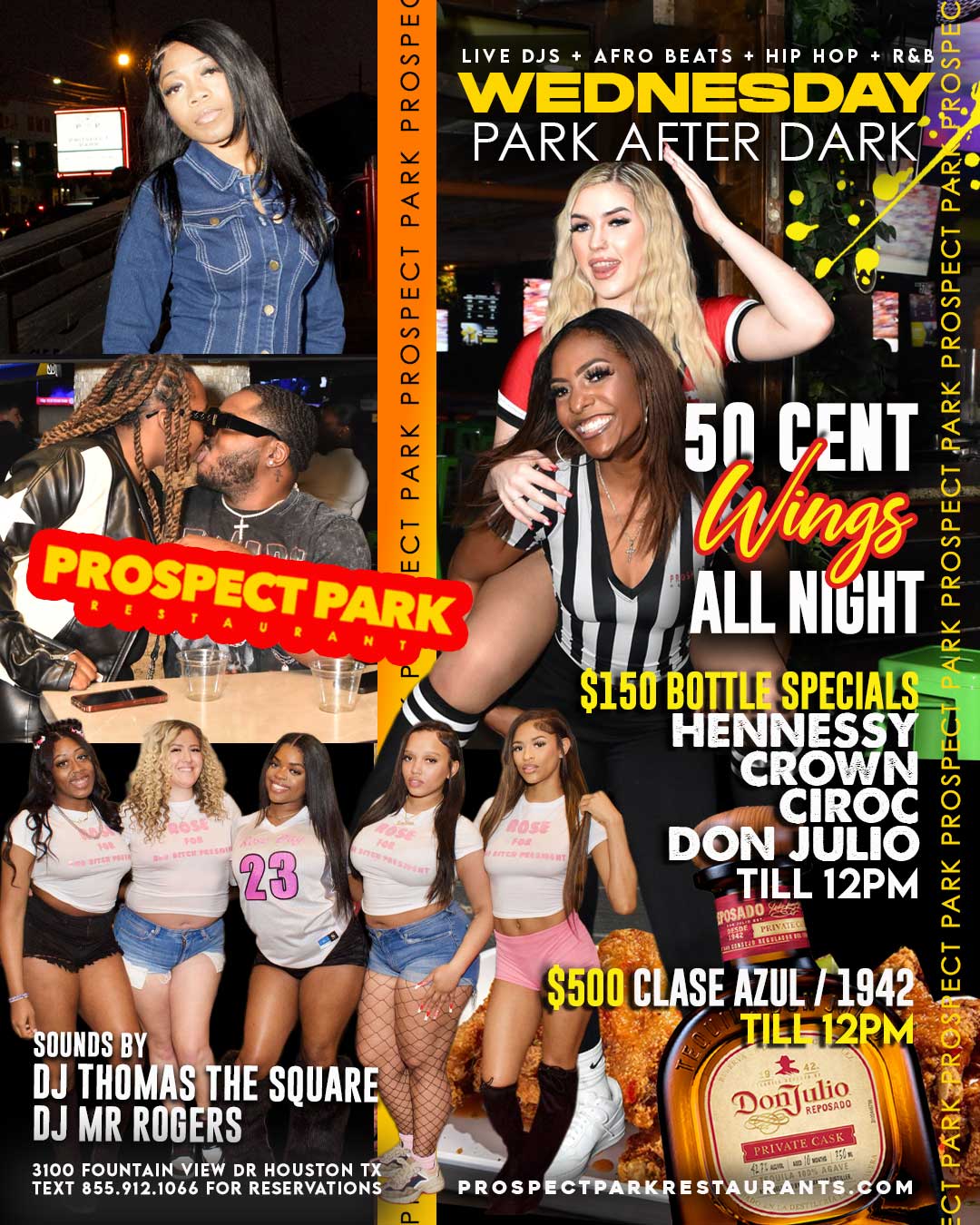 WEDNESDAY PARK AFTER DARK