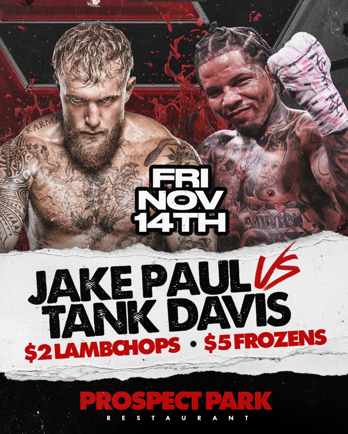 Home 26 JAKE PAUL VS TANK DAVIS