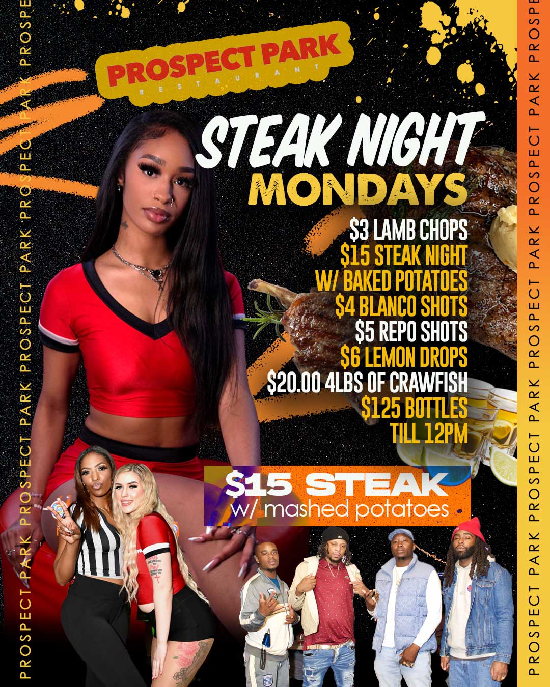 Steak Night Mondays